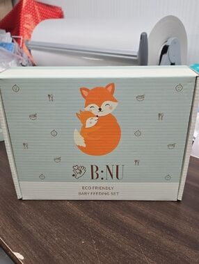 B:Nu Yellow Silicone Feeding Set